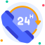 24/7 dedicated WhatsApp customer support icon